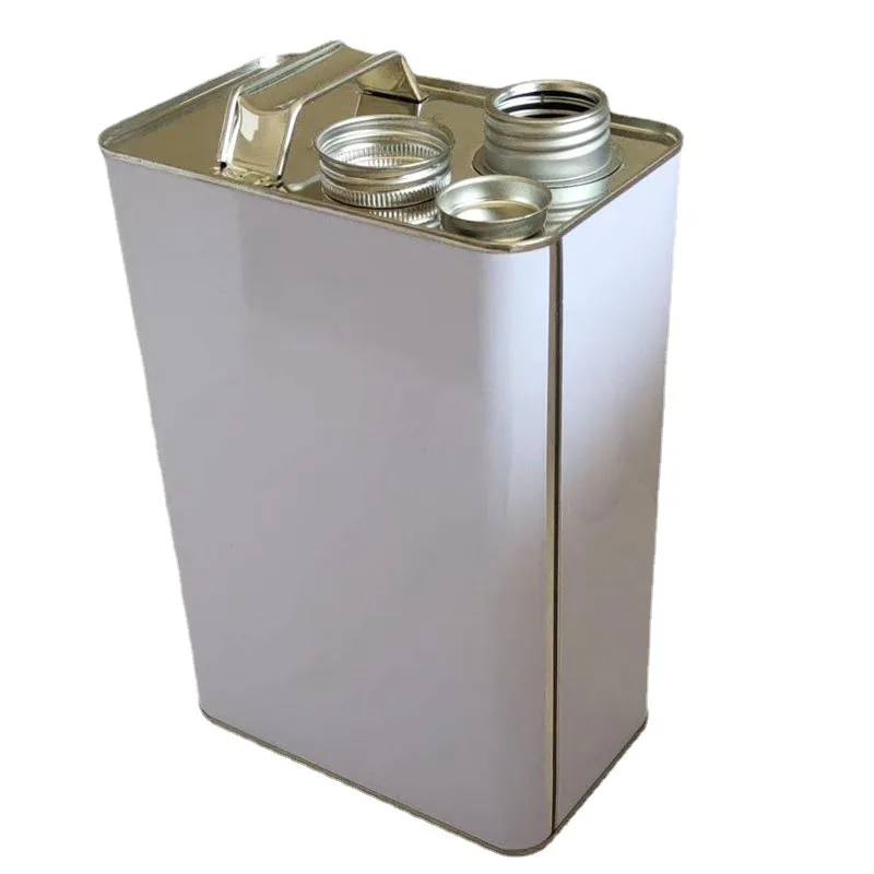 0.5L 1L 2L 3L 4L 5L printed square tin oil can empty paint cans wholesale with lids