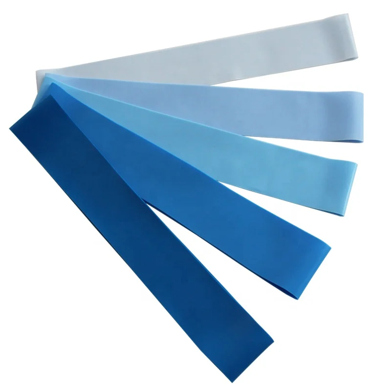 factory supply TPE  Resistance Loop Bands rubber Yoga Elastic bands latex-free leg and hip training  bands