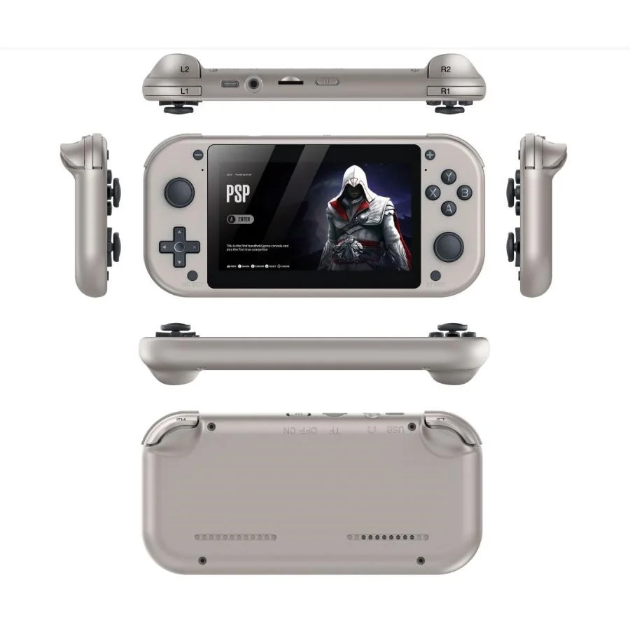 M17 Handheld Game Console 4.3 Inch Screen 64GB with 10000+ Retro Classic Gaming Player For PSP/N64/PS1