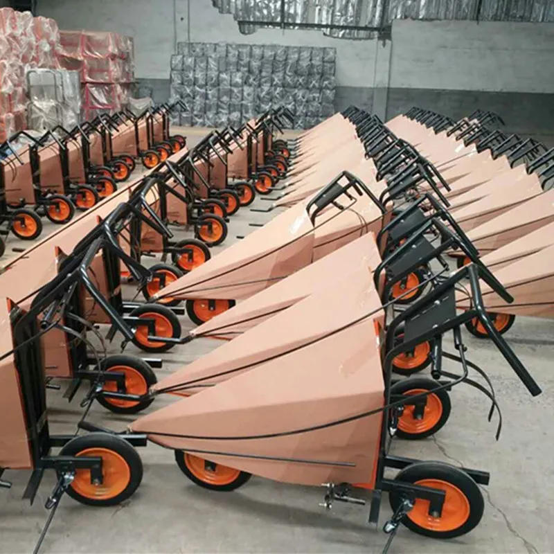 Small corn pepper soybean straw swather hand push windrower gasoline harvester