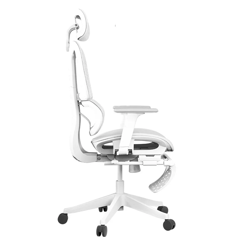 Furniture Manufacture Height Adjustable Boss Computer Executive Full Mesh Ergonomic Office Chair With Footrest
