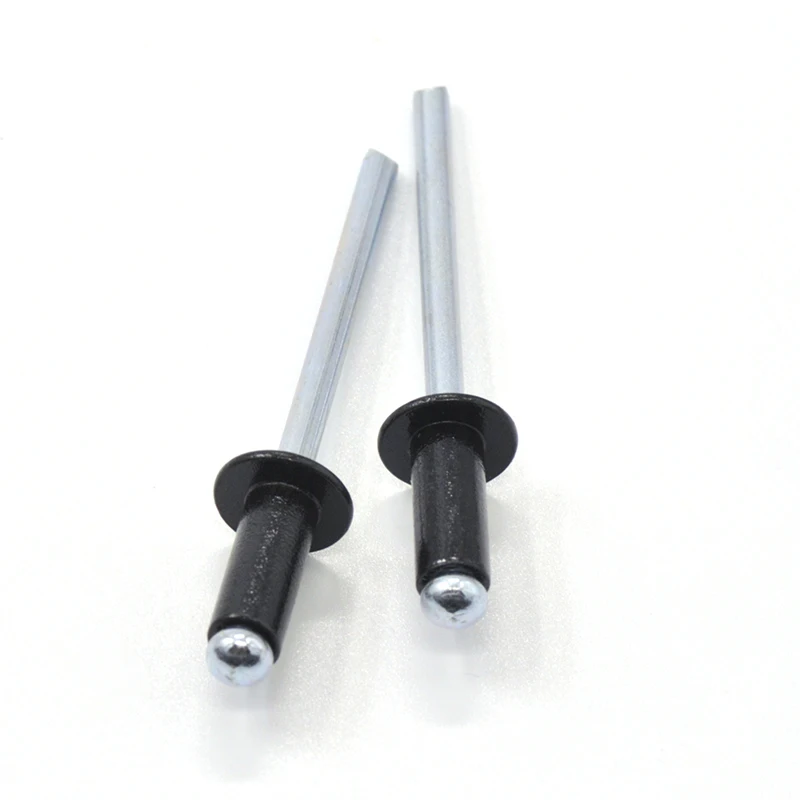 Заводские заклепки на заказ черная заклепка Алюминиевая стальная купольная головка