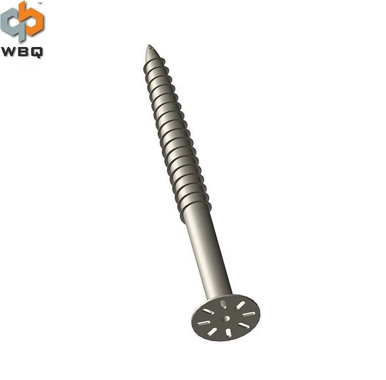 Prefab house, fence, wooden deck pole anchor ground screw pile