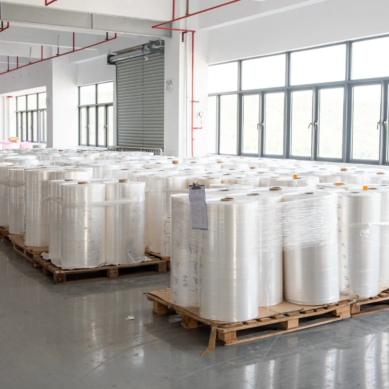 Nylon Pape Film Transparent Plastic Film Industrial Preservation Packaging Large Roll Tray Winding Film