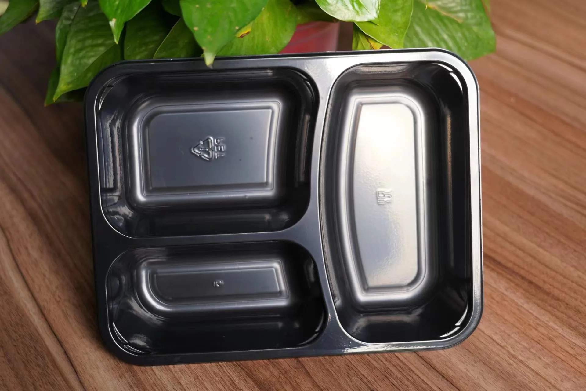 Ovenable Plastic Container Airline CPET Food Trays