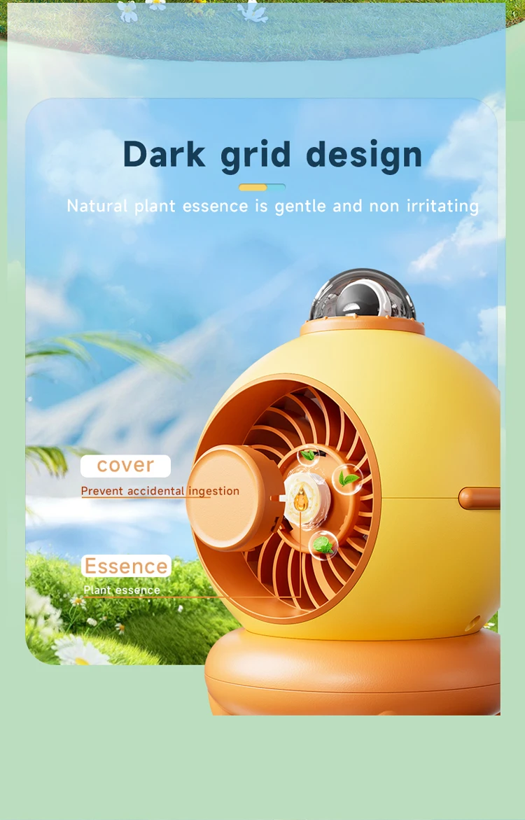 Powerful Large Rechargeable Table Hand Cute Mini Toy Mosquito Repellent Outside Fan For Kids Children