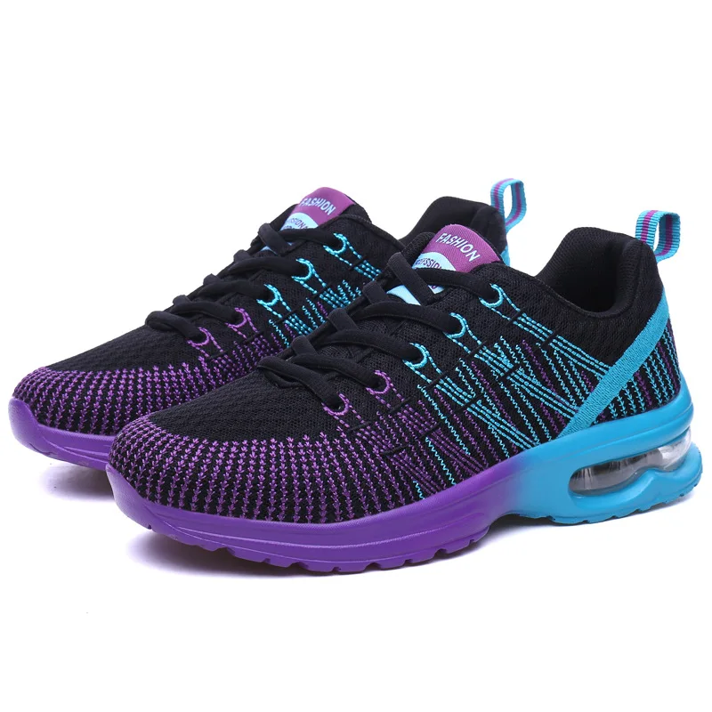 Hot Sale Colorful Women Sport Athletic Casual Shoes And Breathable Fashion Women Casual Sport Sneakers