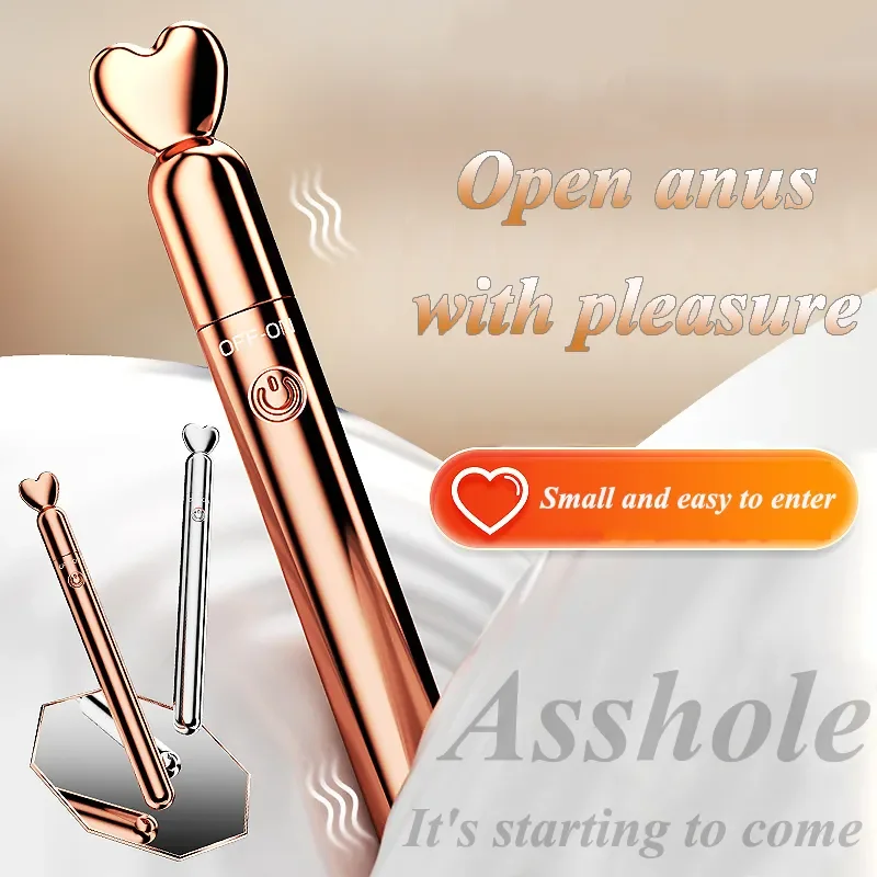 New Mini 10-Speeds Bullet Vibrator For Women Masturbation G Spot Stimulator Electroplate Love Shape Vibrator Adult Sex Toys