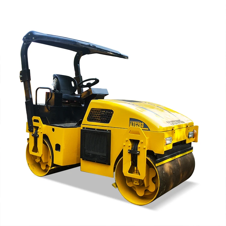 LTMG 2023 new brand hydraulic 3 ton 3.3 ton 3.8 ton 4 ton double drum vibratory road roller for sale