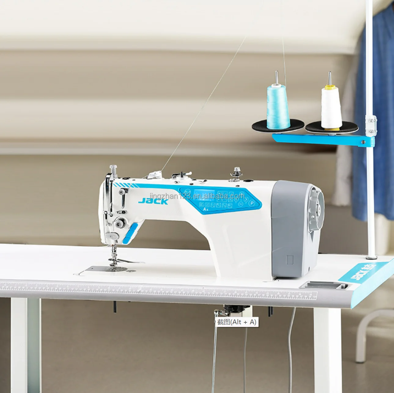 Jack A4B Single Needle Direct Drive Automatic Industrial Sewing Machine Computerized