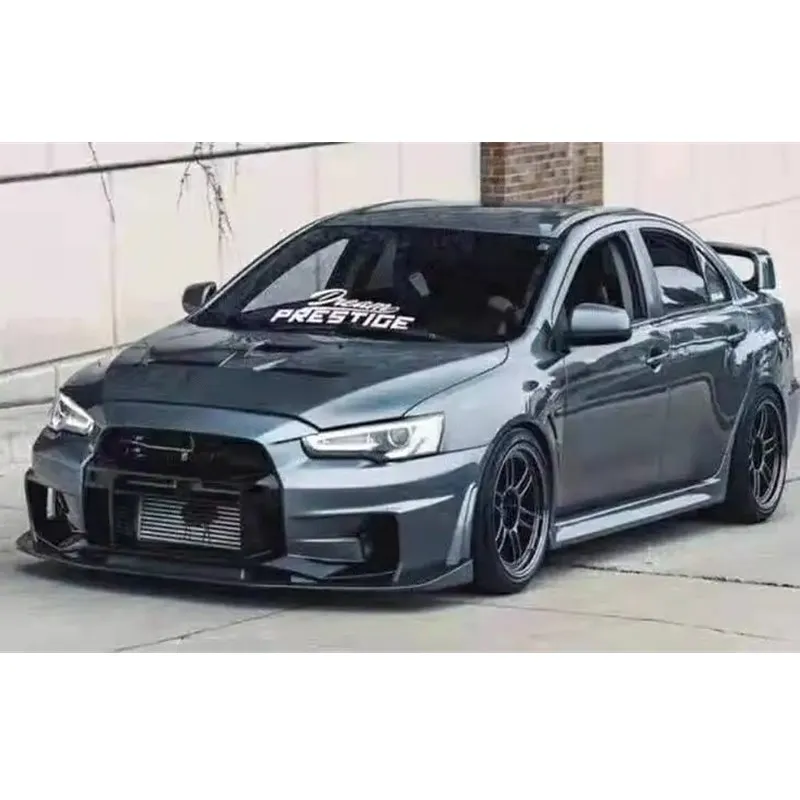 PP Front Bumper Body Kits For Mitsubishi Lancer 2009-2015 VARIS 3 Auto Bodykit Car Front Bumper Body Parts Body Kit