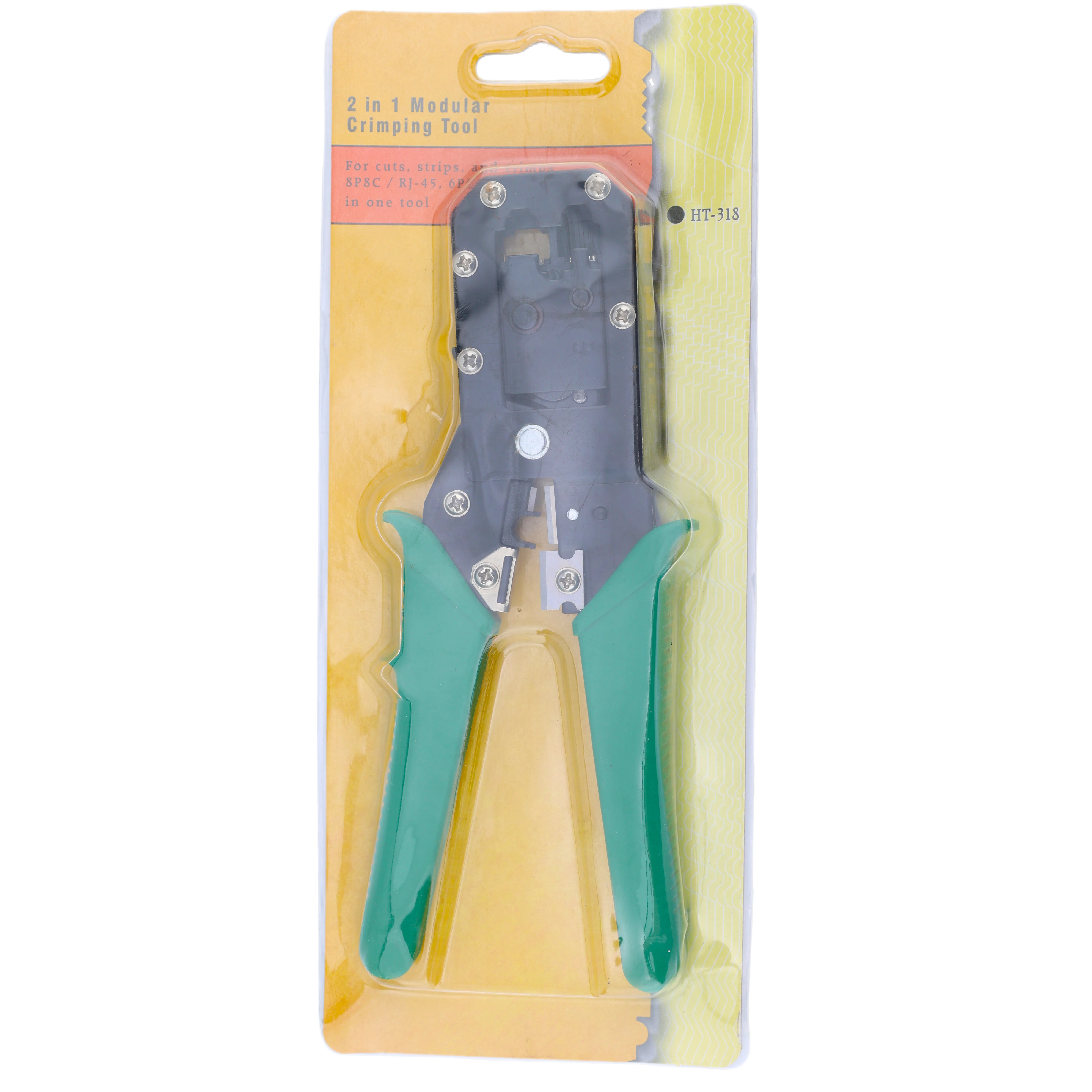 Multi Functional 6P 8P Network Press Cutting Pliers 2 in 1 modular crimping tool