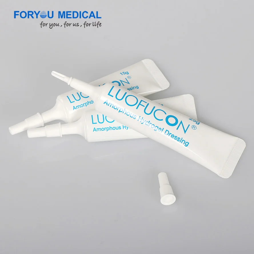 LUOFUCON Gel Amorphous hydrogel amorphous wound dressing 15g 25g Contains propylene glycol