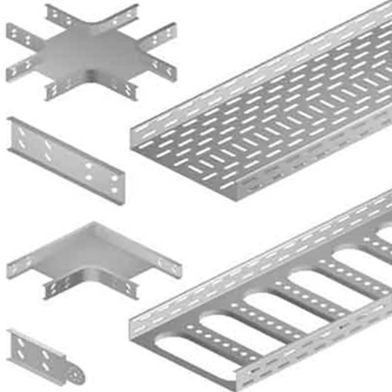 150mm 350mm indoor outdoor Galvanized Steel electrical galvanized cable tray with cover
