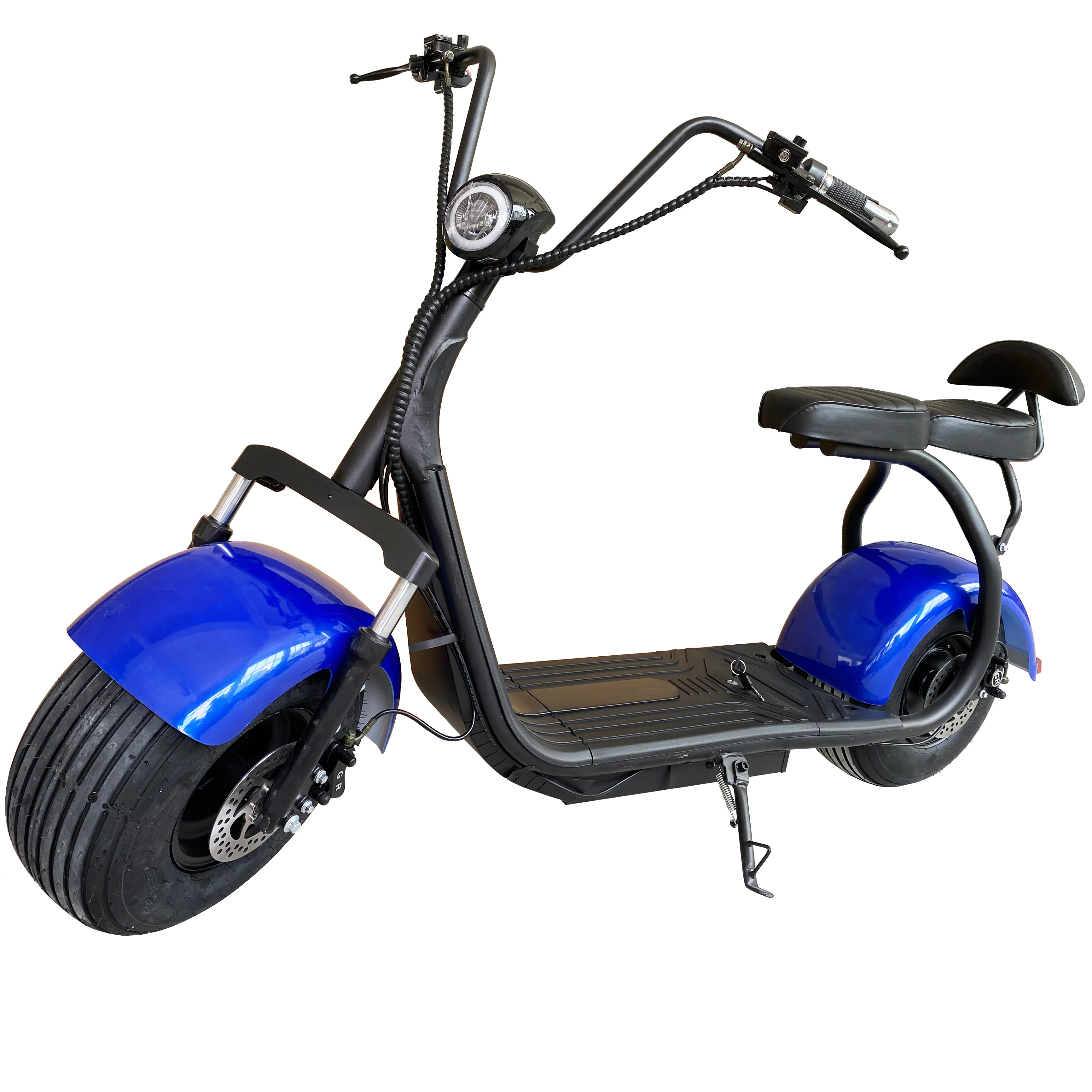 Electric Motorcycle Electric City Bike BS Factory Customize Newest Adult Blue X7 Unisex 60V Citycoco Electric Scooter 8 Inch