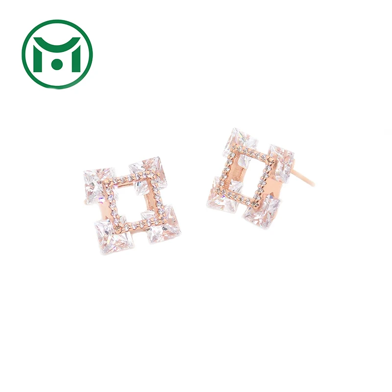 MA YIN FANG Factory custom wholesale pendientes de plata de ley 925 jewelry silver earrings 925 sterling