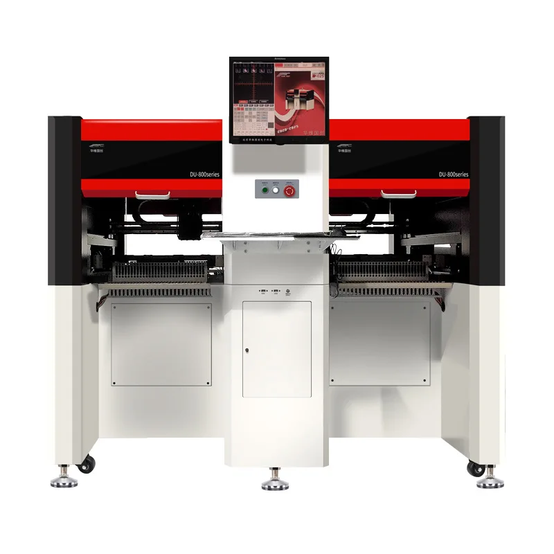 Установка автоматической сборки линии SMT машина HW-DSQ800-120F захвата и установки машины высокая скорость смешивания выбор и место до 120 кормушки