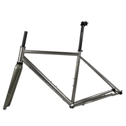 56cm Size High Quality Fast Delivery Steel Gravel Bike Frame 700C Wheelset 40MM Light Weight Bicycle Frame Gravel