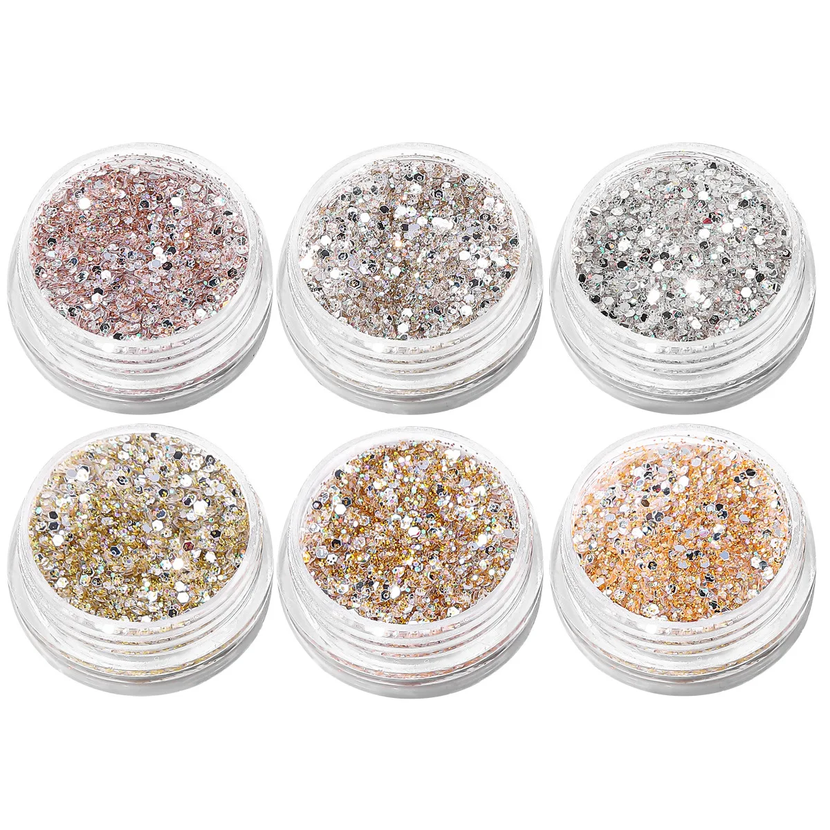 Cosmetic Grade Glitter Flakes for Lipsticks/Eyeshadow