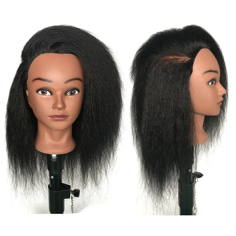 Fast Delivery Wholesale Great Mannequin Head Barber Training Head Mannequin with Human Hair