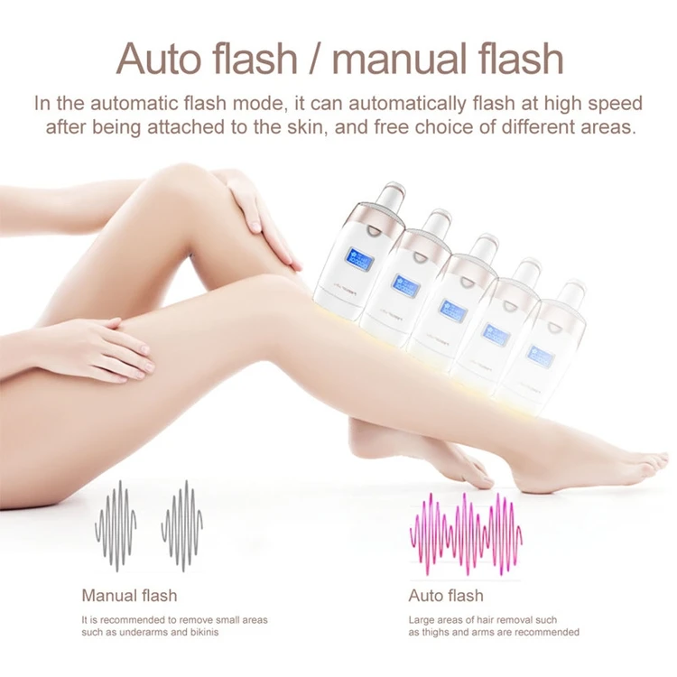 Lescolton T009i IPL Depilador Facial Hair Epilator Permanent Home Use Laser Hair Removal Machine