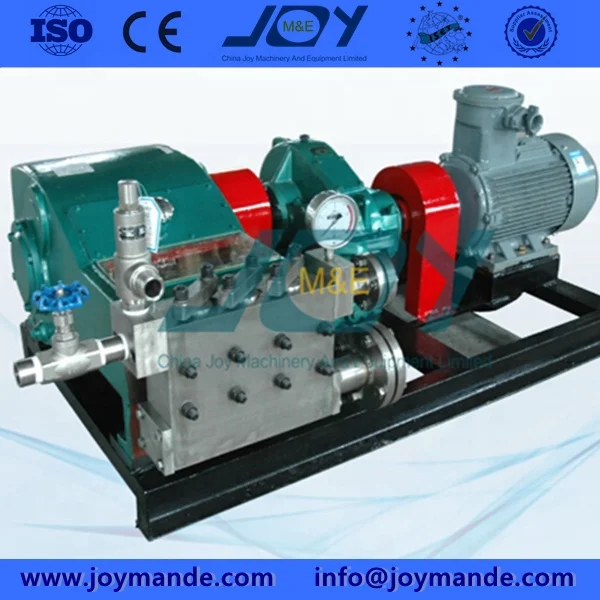 High pressure water jet blaster for cleaning rust