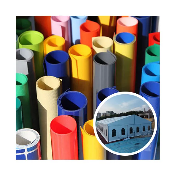 Lona Outdoor PVC Tarpaulin Fabric PVC Canvas Tarpaulin Roll Materials for Tent