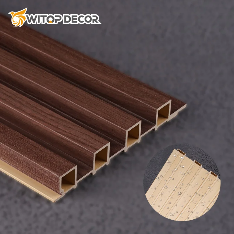Ready To Ship Fence Decorativo Standing Water-proof Madera Para Pared Clad Wpc Wall Panel For Building Materials