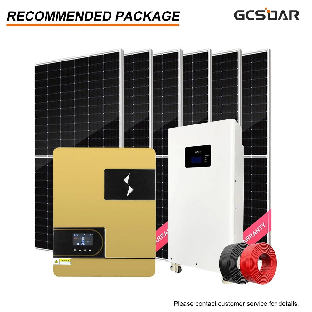 GCSOAR Indoor Outdoor On-grid & Off-grid Solar Energy System