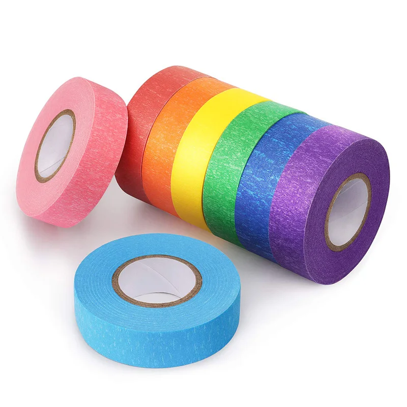 Verified Supplier Masking Tape Outdoor Factory Supplier No Residue Adhesive Masking Tape for Painting