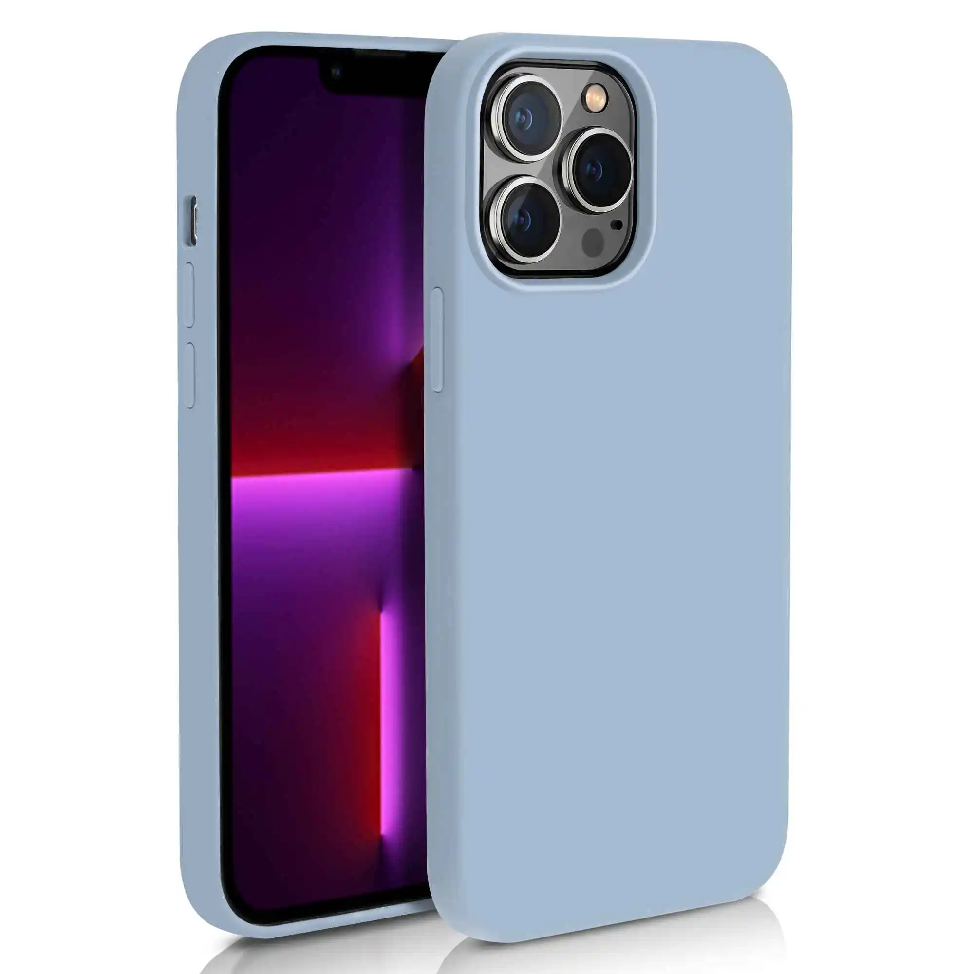 Protective Case Luxury Mobile Phone Bags Accessories Matte Plating Square Frame Thin Phone Cases Custom For iPhone 13 Pro Max