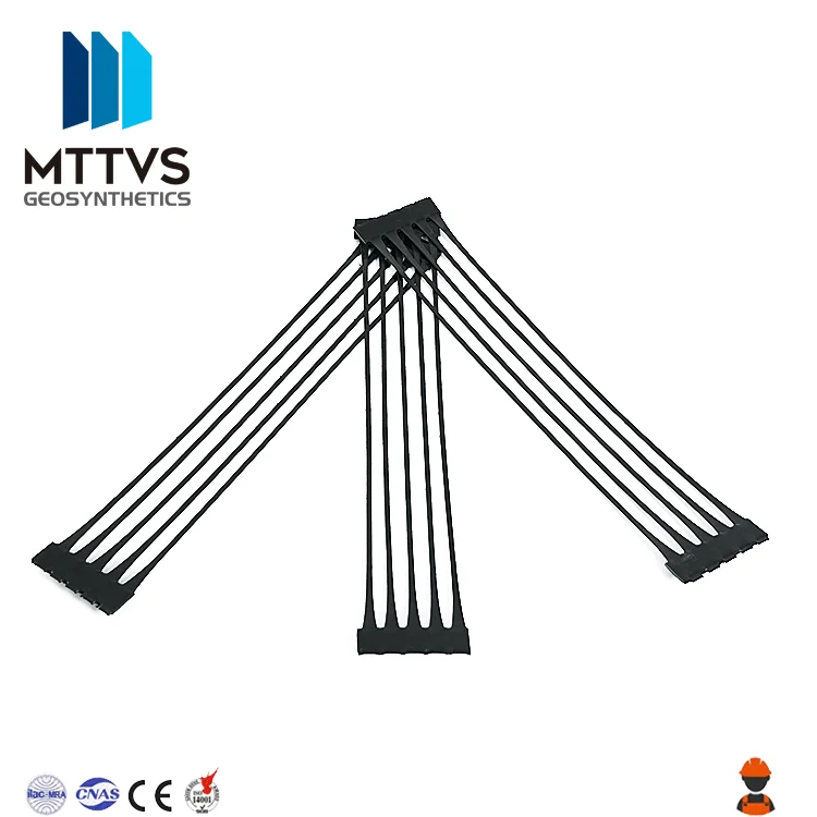 buy discount PP uniaxial plastic geogrid slope stabilization 50kN~300kN factory low price list  free sample