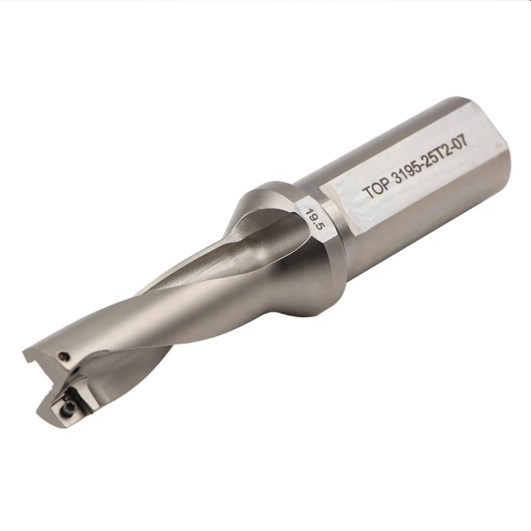 TOP 3195-25T2-07 3D indexable insert u drill for TaeguTec insert.