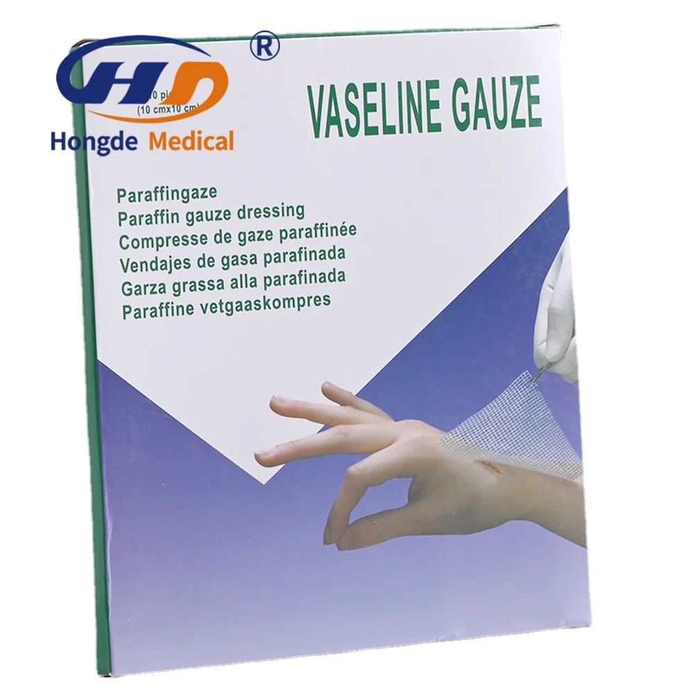 Medical Wound Dressing Swab Paraffin Gauze