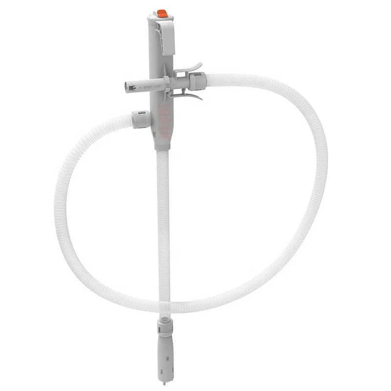 JIESHI 4AA Battery Automatic Siphon Plastic Oil Transfer Car Fuel Pump