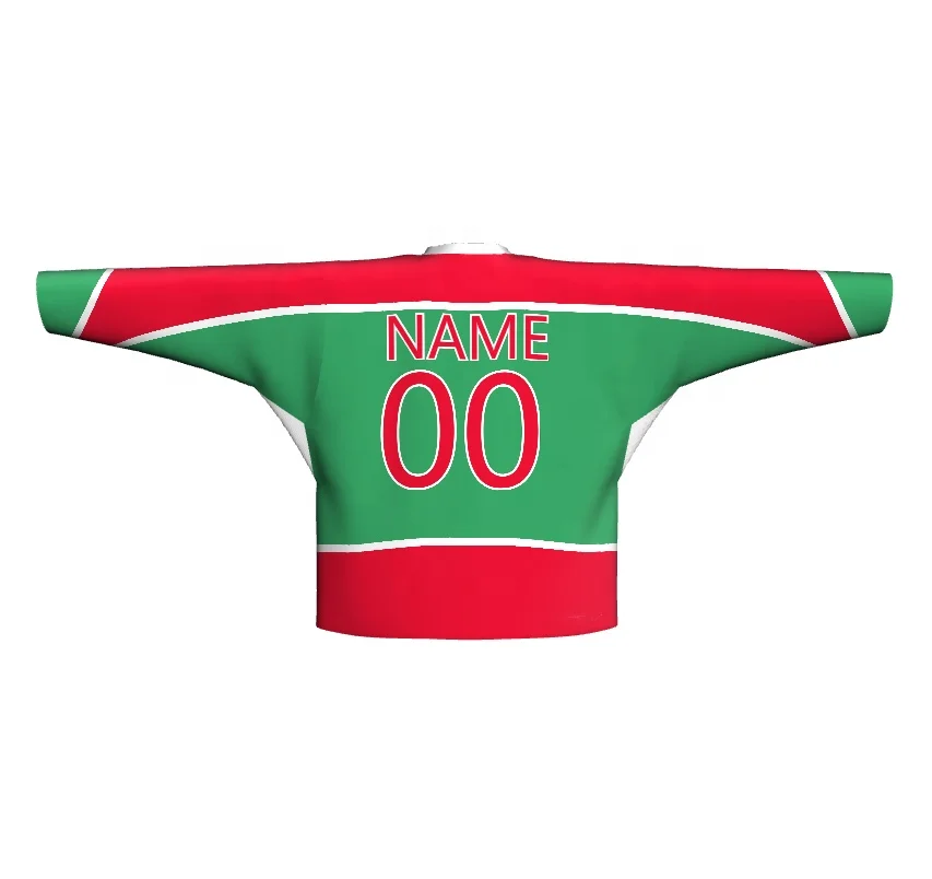 Custom Christmas hockey jersey sublimated / hockey league jerseys