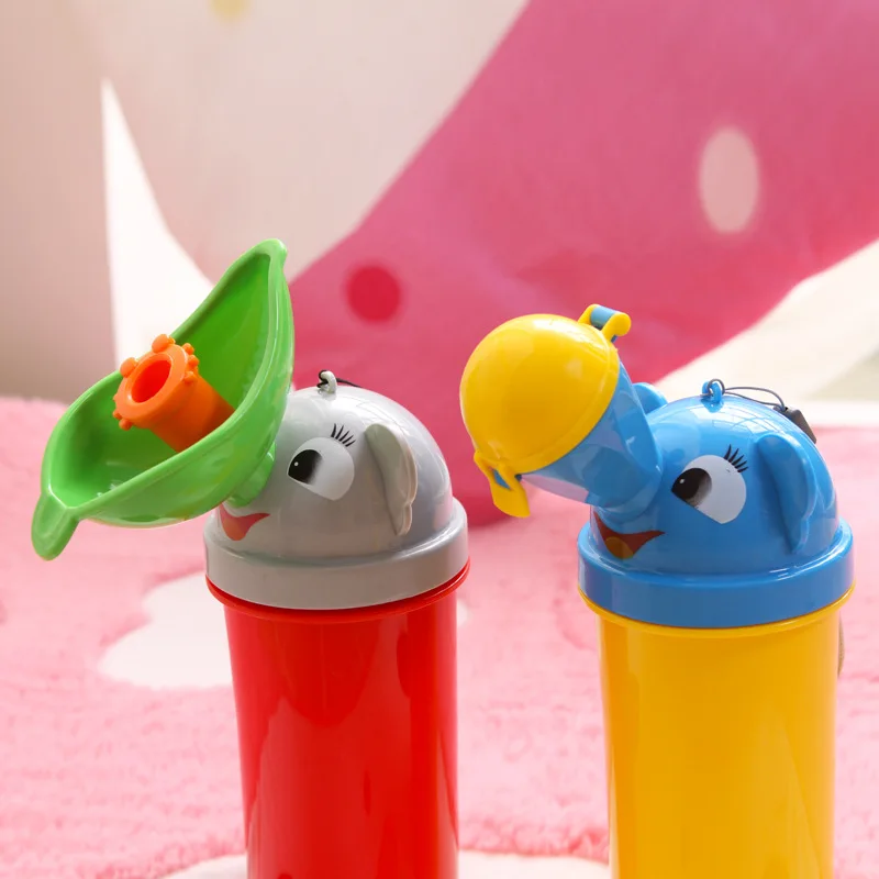 Portable Convenient Travel Cute Baby Urinal Kids Potty Girl Boy Car Toilet Potties Vehicular Urinal Traveling Urination