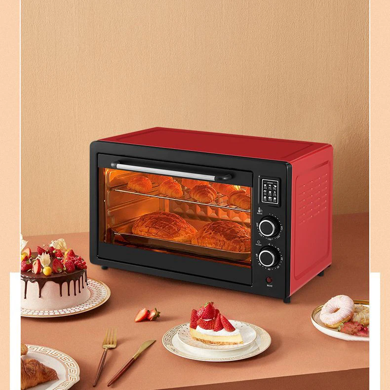 48L large capacity oven visual electric oven 8 in1 Electric Roaster Oven With Hot Plates