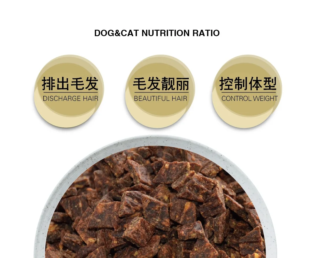  Оптовая продажа сушеных на воздухе корма для собак 95% мясо низкотемпературная сухая говядина гранулированная