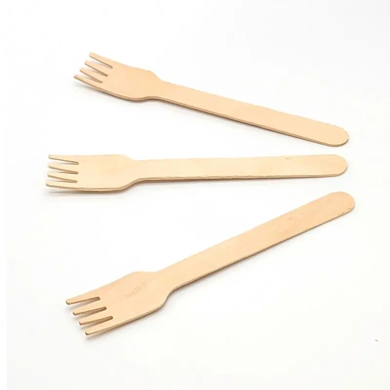 Original japanese wooden fork for food