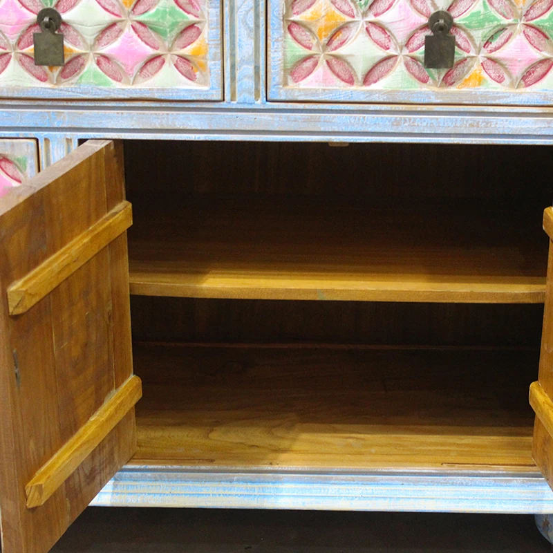 Antique Doors Wholesale Carved Wood Modular Kitchen Cabinets