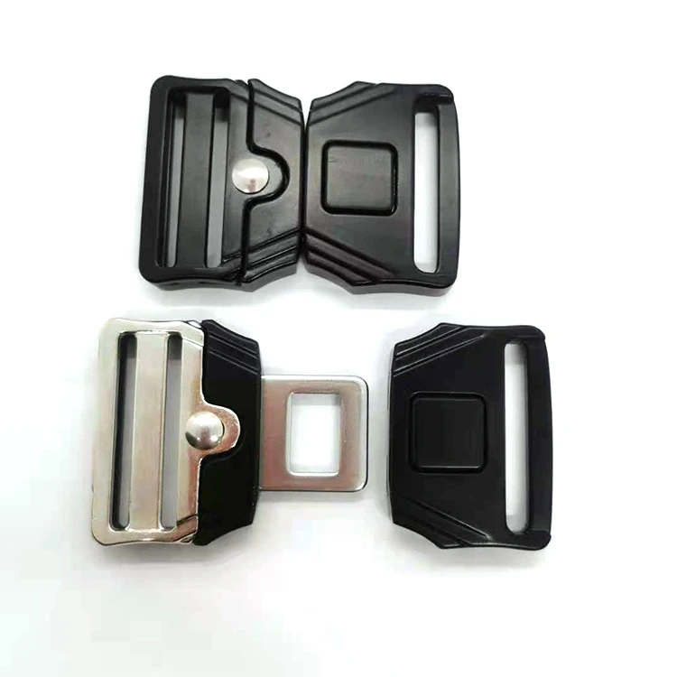 Best selling 39.5mm metal cam buckle adjustable elastic with metal belt buckle
