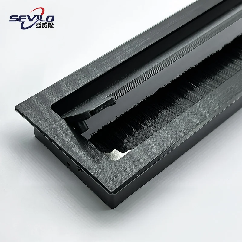 office furniture multimedia slide usb plug socket with wireless charger media socket