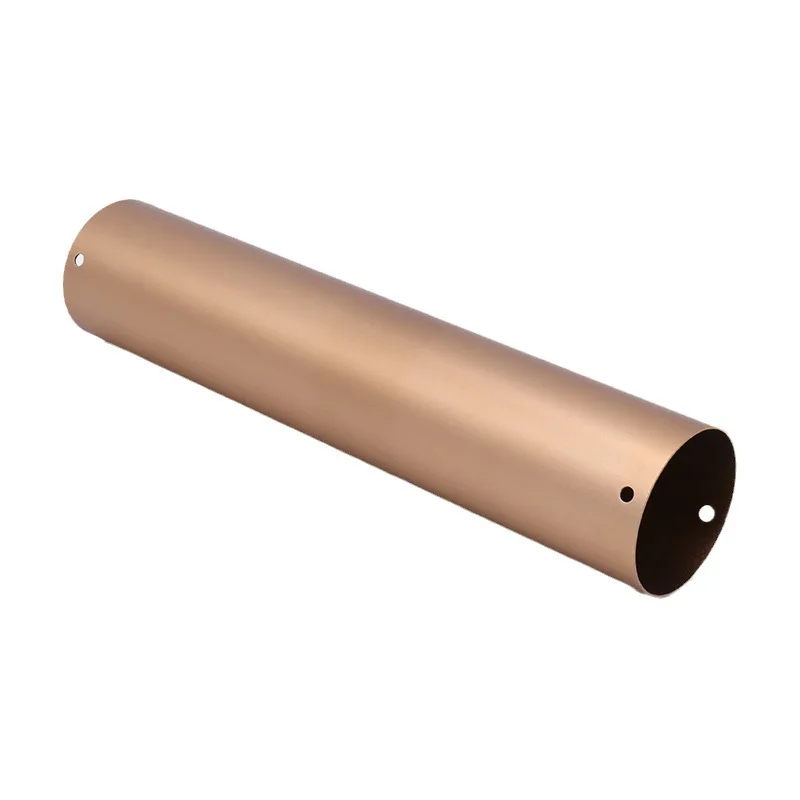 Wholesale 6063 Aluminum Alloy round Tube Anodized and Painted Thin-Wall Hollow 6061 Custom Cutting Processing