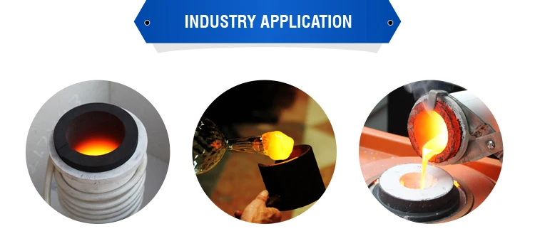 High Purity 3 Kg Gold Melting 2-ring High Purity Graphite Crucible For Precious Metal Smelting