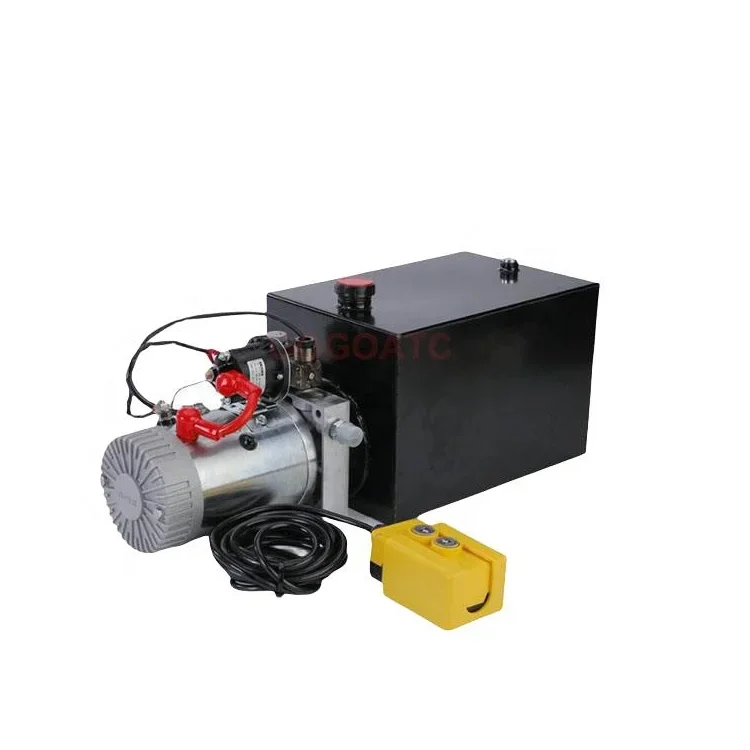 DC 12V 24V Hydraulic Pump Power Pack Unit with Remote Control