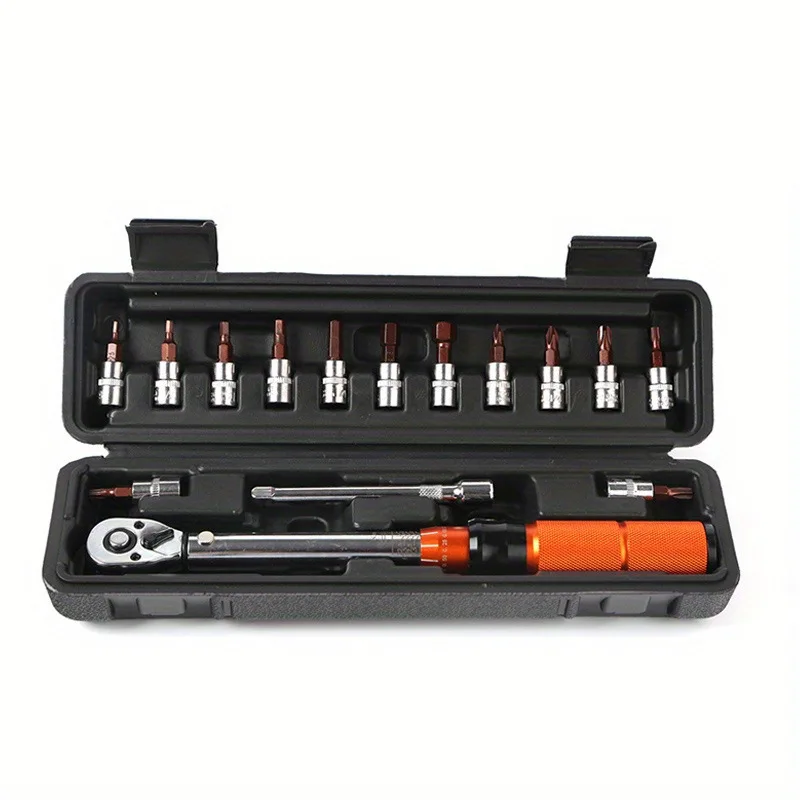 Long handle ratchet wrench reversible automatic torque wrench socket wrench set