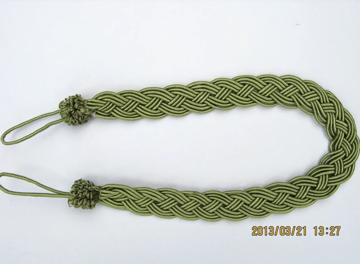 Living Room Curtain braided clip cheap buckle tieback width 3cm For Home Decor Easy Installation