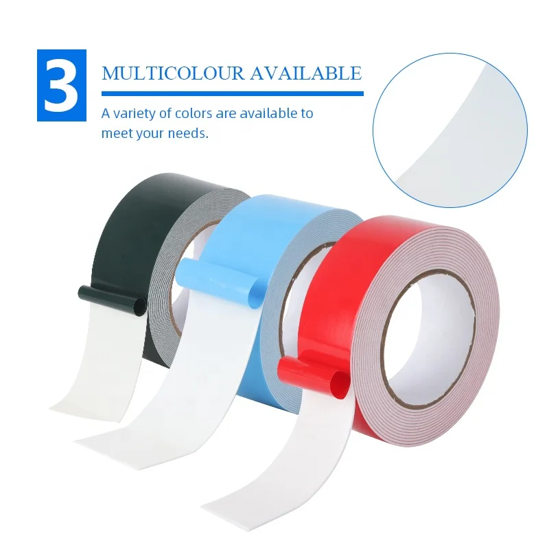 Waterproof Double Sided Adhesive PE Foam Tape High Adhensive