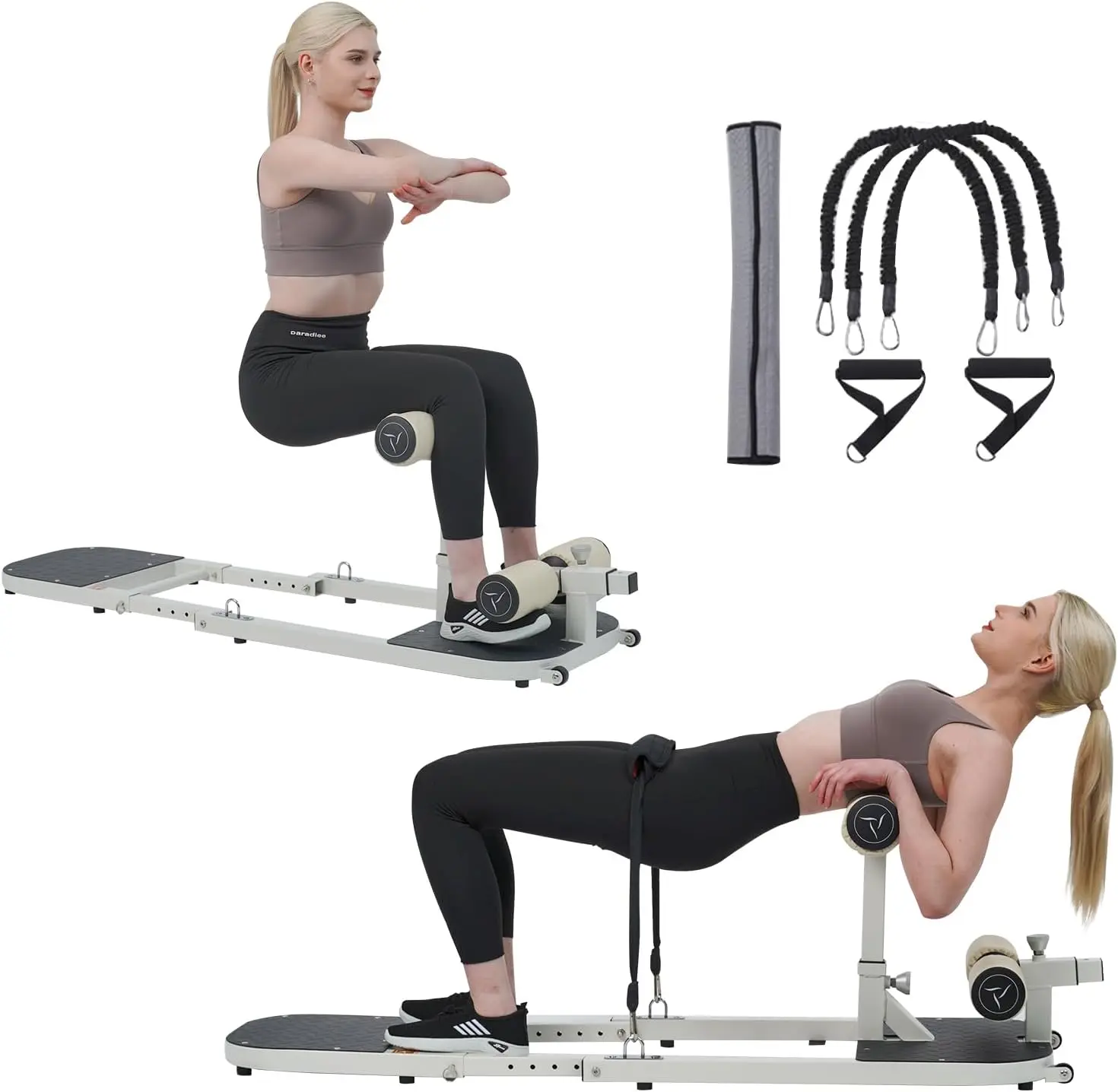 Wellshow Sport Squat Machine Sissy Squat Machine Glute Machine Equipment Glute Training